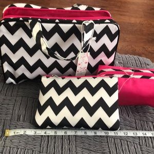 BNWT Four piece makeup bag